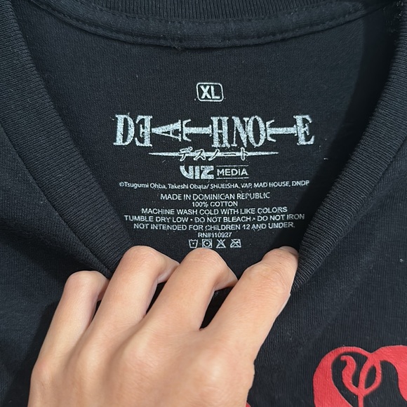 Death Note Anime Graphic Tshirt NWOT - Picture 2 of 3